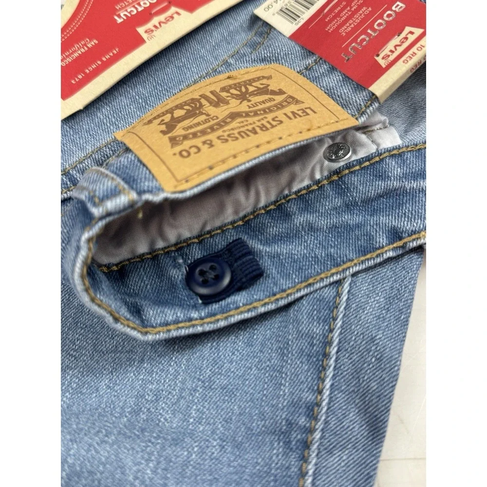 Girls Levi's Bootcut‎ Jeans Sz 10 Regular Fit Stretch Denim Blue – New With Tags